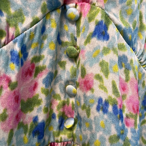 Notes du Nord silk top with flutter sleeves - Picture 4 of 8